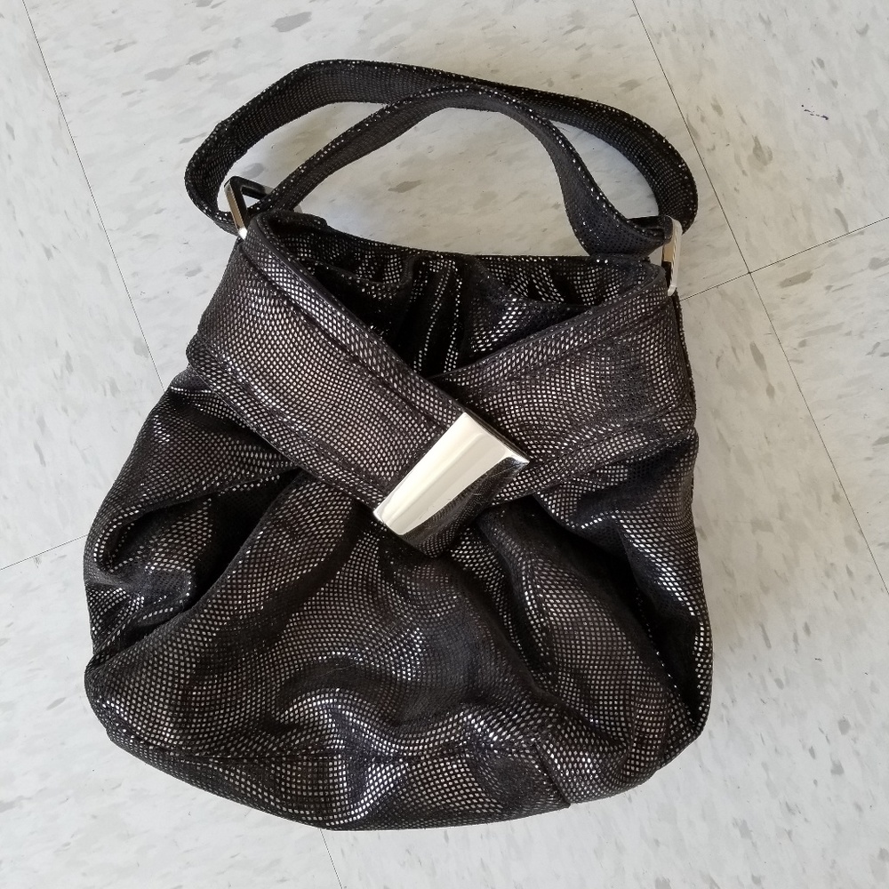 Silver sparkle Kooba handbag